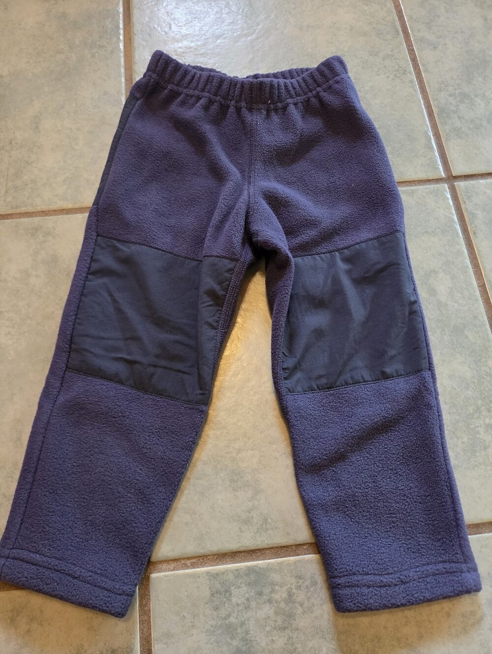 Kids Navy Fleece Pull-On Pants - MEC